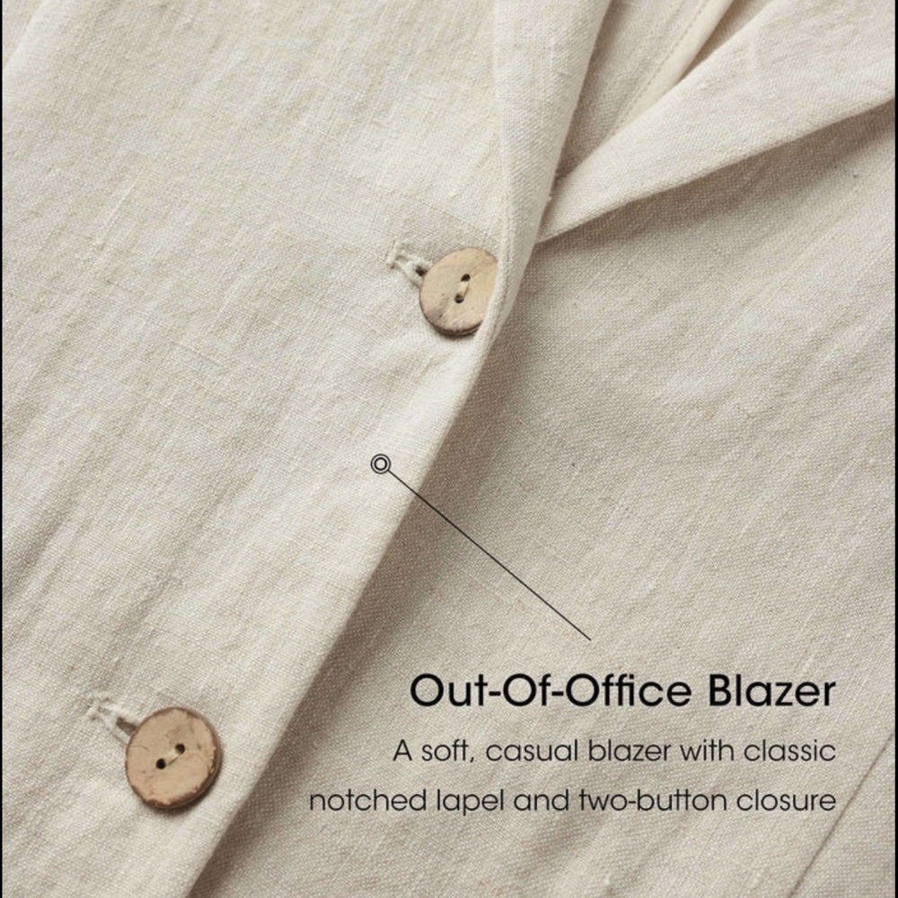 Linen Blazer - Picture 8 of 11